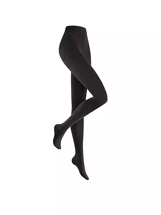 HUDSON | Strickstumpfhose RELAX FINE black | 